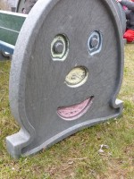 kunststof kinderbank zijstukken